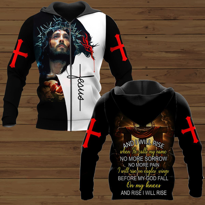 Jesus 3D All Over Printed Unisex Hoodie