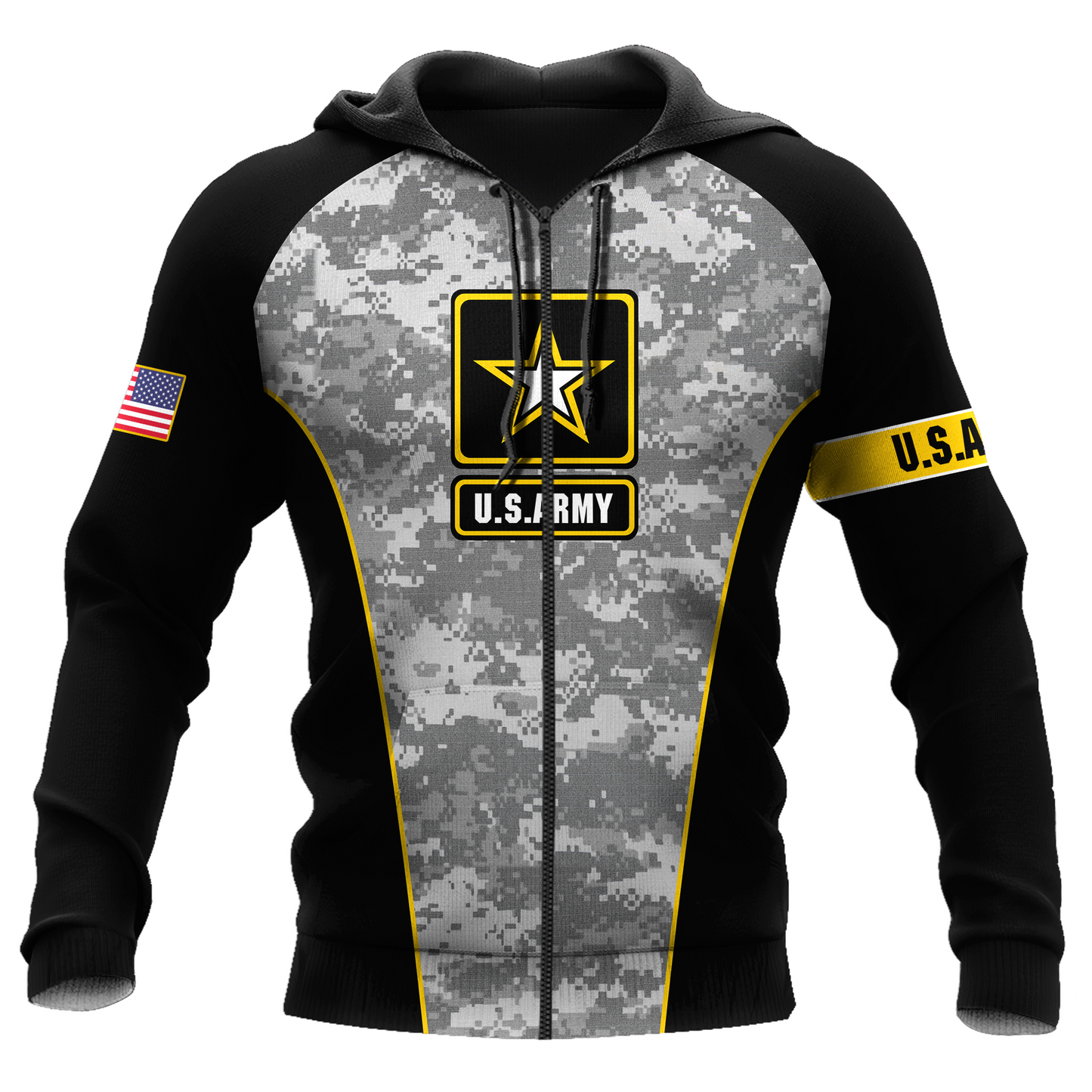 US Army Veteran 3D All Over Printed Shirts