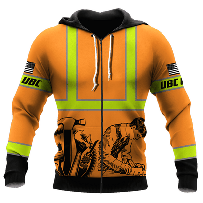 Premium United Brotherhood Of Carpenter And Joiners Of America 3D All Over Printed Unisex