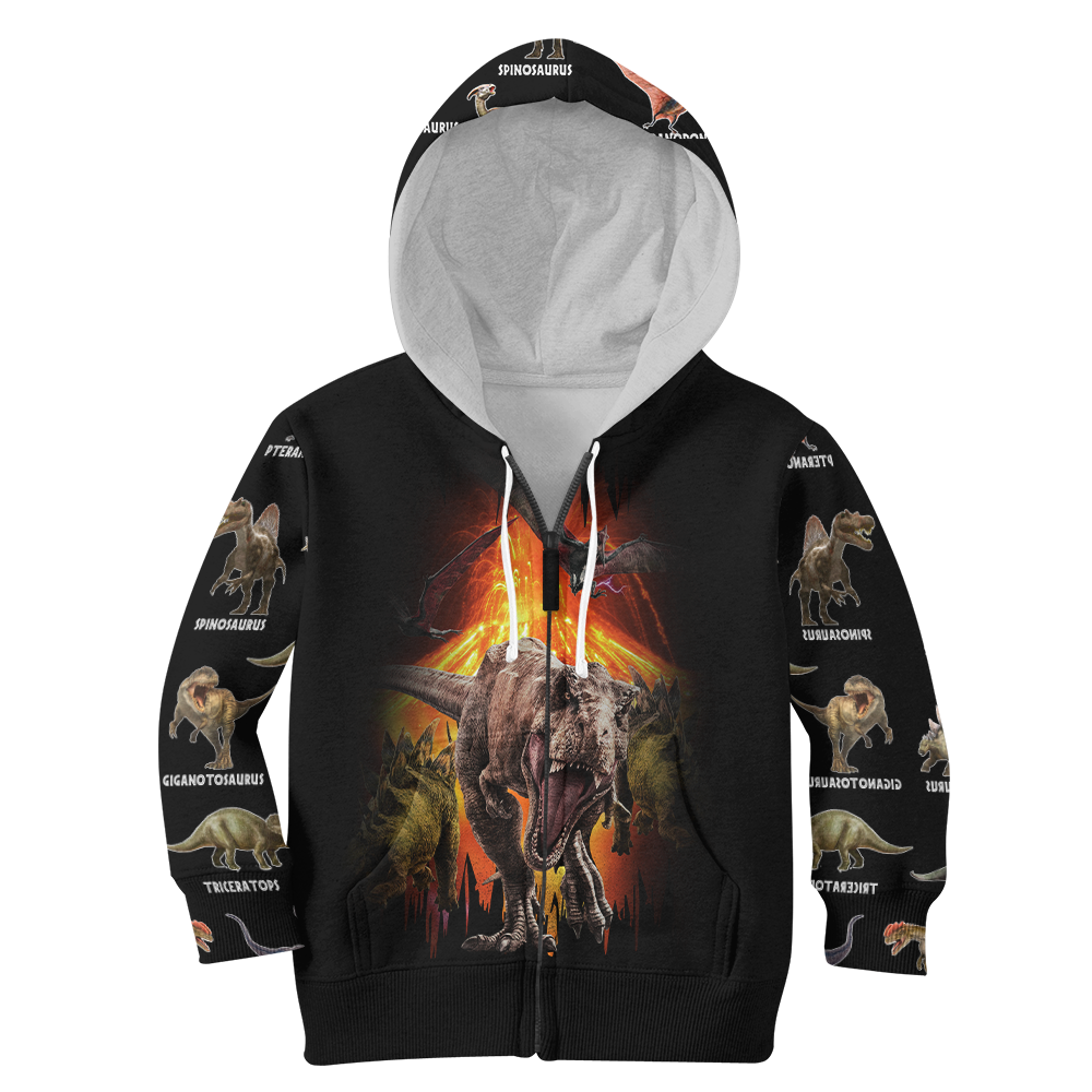 Dinosaur T-Rex 3d All Over Printed Shirts