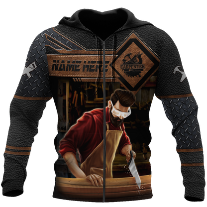 Personalized Name Carpenter 3D All Over Printed Unisex Shirts Ver 4