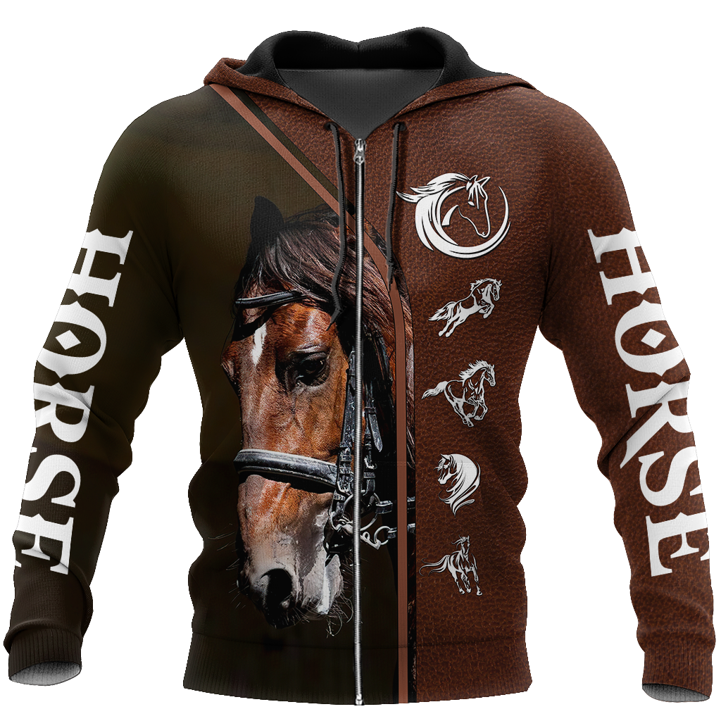 Premium Love Horse 3D All Over Printed Unisex Shirts
