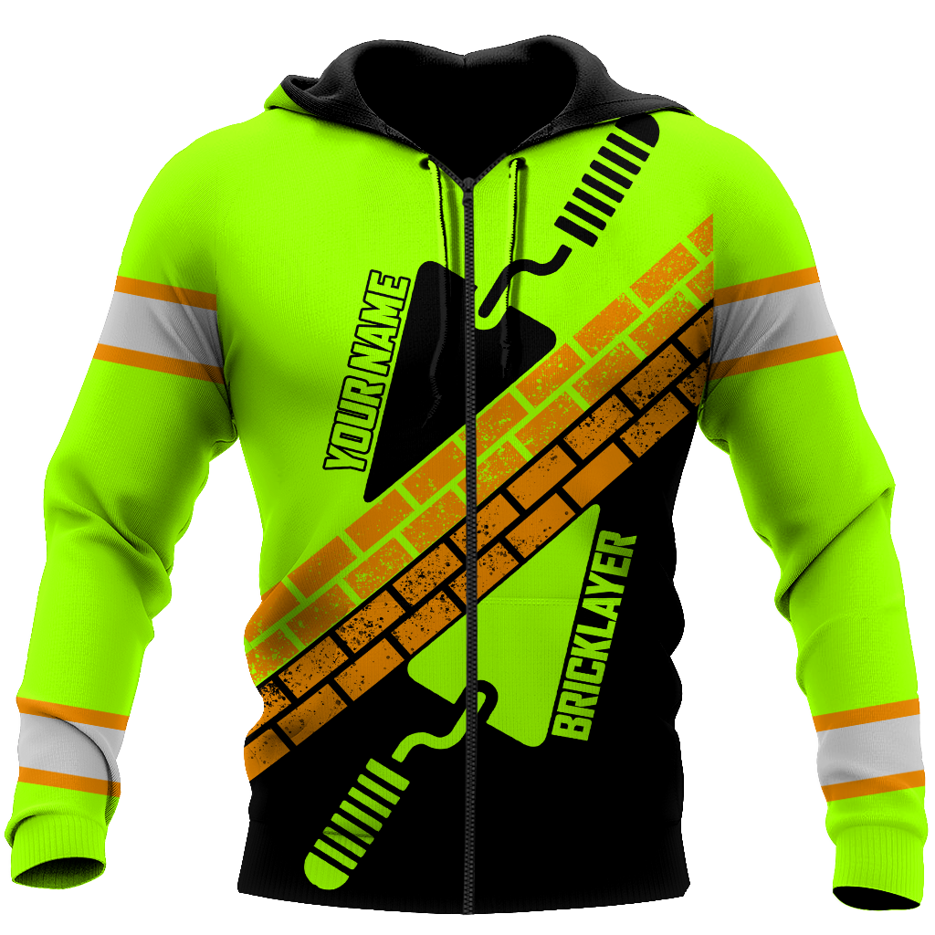 Premium Unisex Hoodie Customize Bricklayer No7 ML