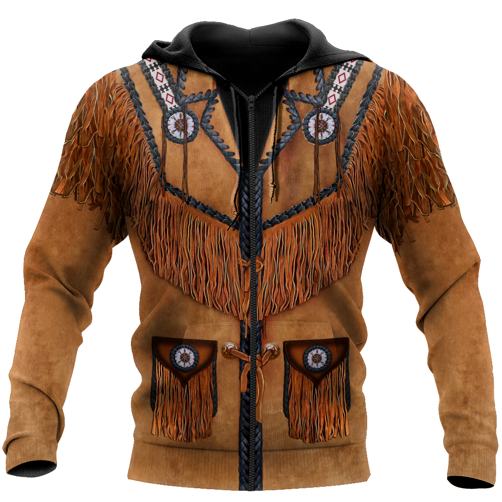 Cowboy Jacket No21 Cosplay 3D Over Printed Unisex Deluxe Hoodie ML