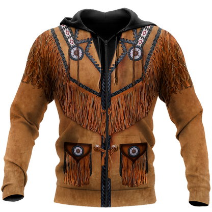Cowboy Jacket No21 Cosplay 3D Over Printed Unisex Deluxe Hoodie ML