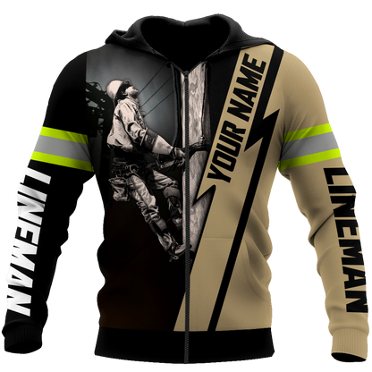 Customize Name Electrician Hoodie For Men And Women MH06052104