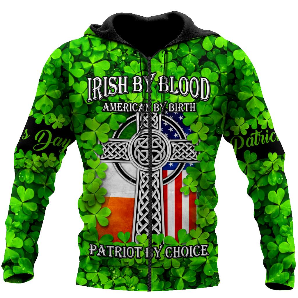 Premium Irish Saint Patrick's Day 3D All Over Printed Unisex Shirts