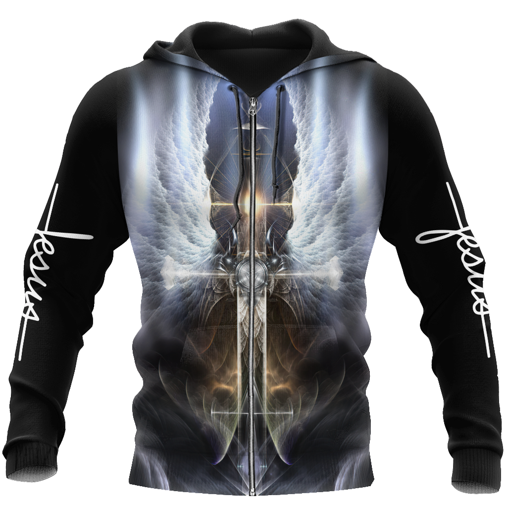 Premium Unisex Hoodie 3D All Over Printed Easter Day Christian Jesus No17 ML VP26022101