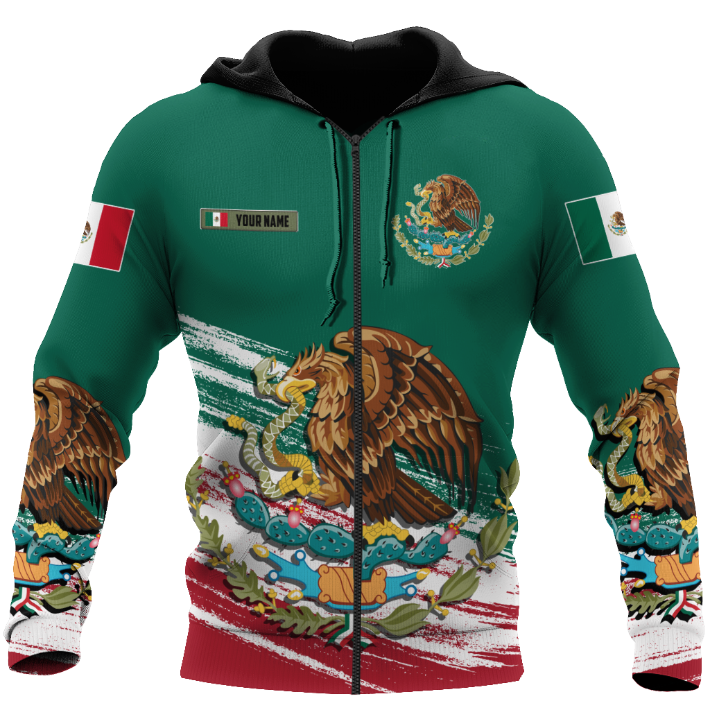 Persionalized Mexico 3D All Over Printed Unisex Shirts