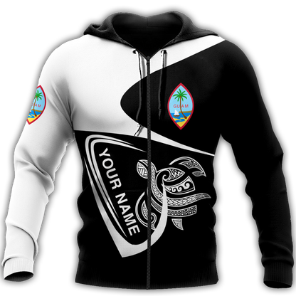 Premium Unisex Hoodie Polynesian Guam Custom Name ML