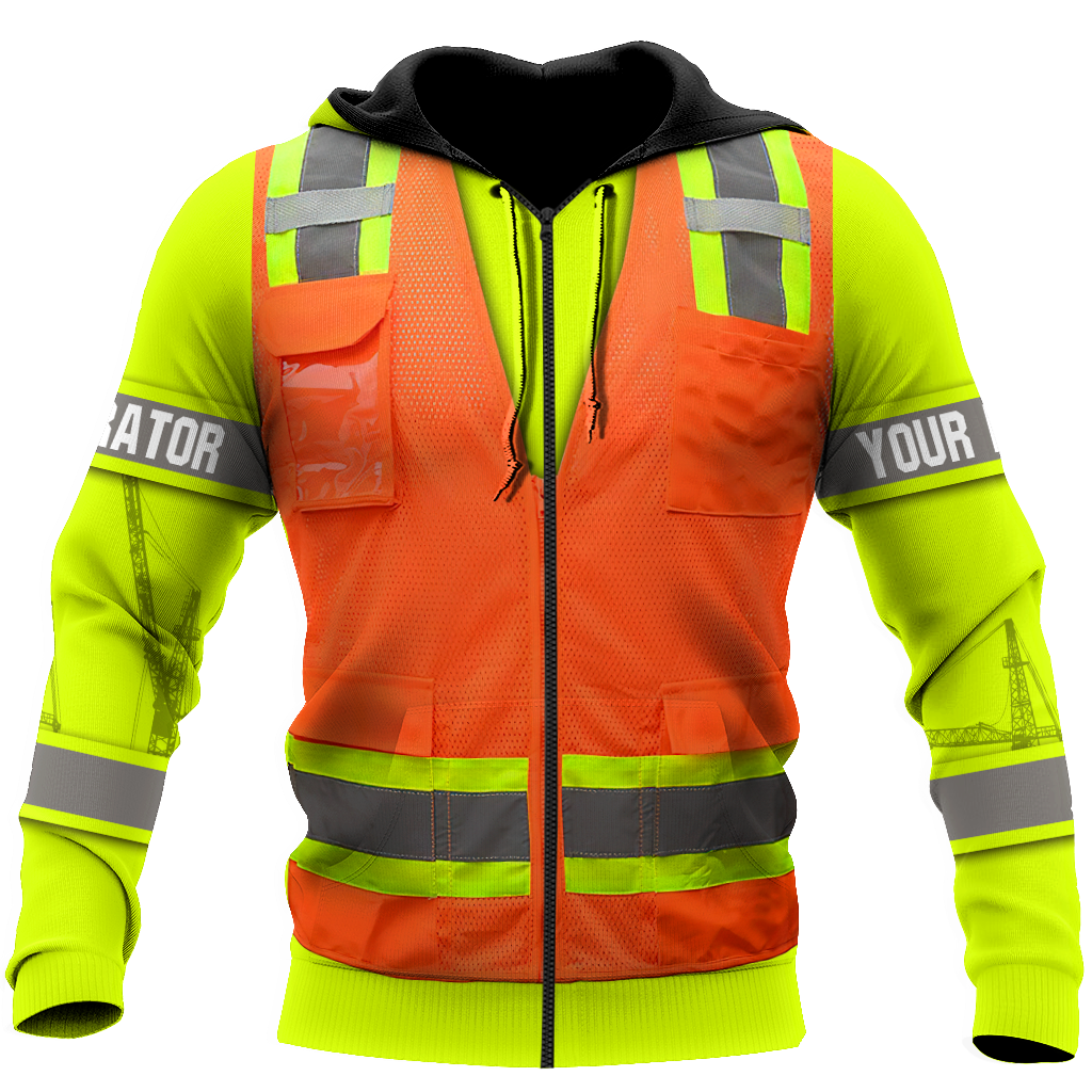 Customize Name Heavy Equipment Operator 3D All Over Printed Unisex Shirts