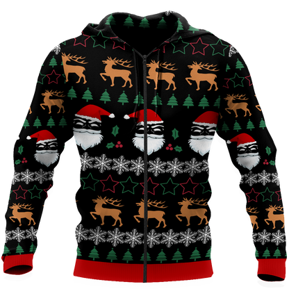 Africa Christmas 3D All Over Printed Unisex Hoodie HN29072102