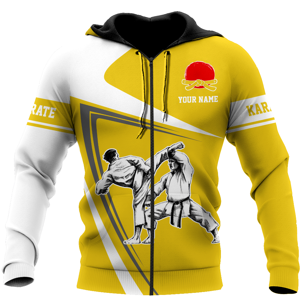 Customize Name Karate Hoodie For Men And Women MH08032104.S1