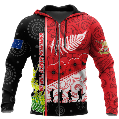 Premium Anzac Day 3D All Over Printed Unisex