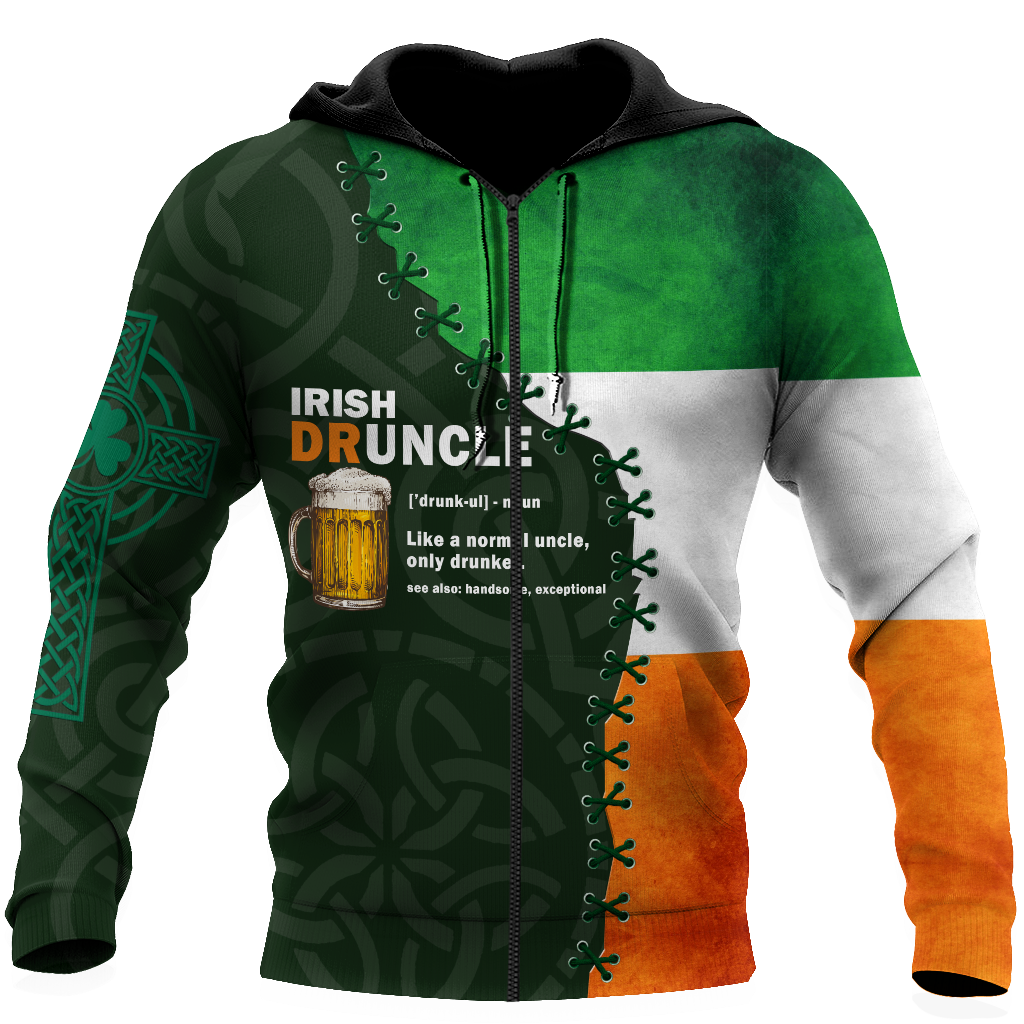 Irish Saint Patrick Day 3D All Over Printed Unisex Shirt