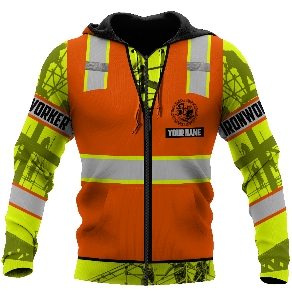Personalized Ironworker Safety Just The Tip I Promise 3D Printed Unisex Shirts TN