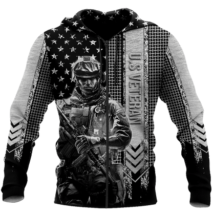 US Army Veteran Camo 3D All Over Printed