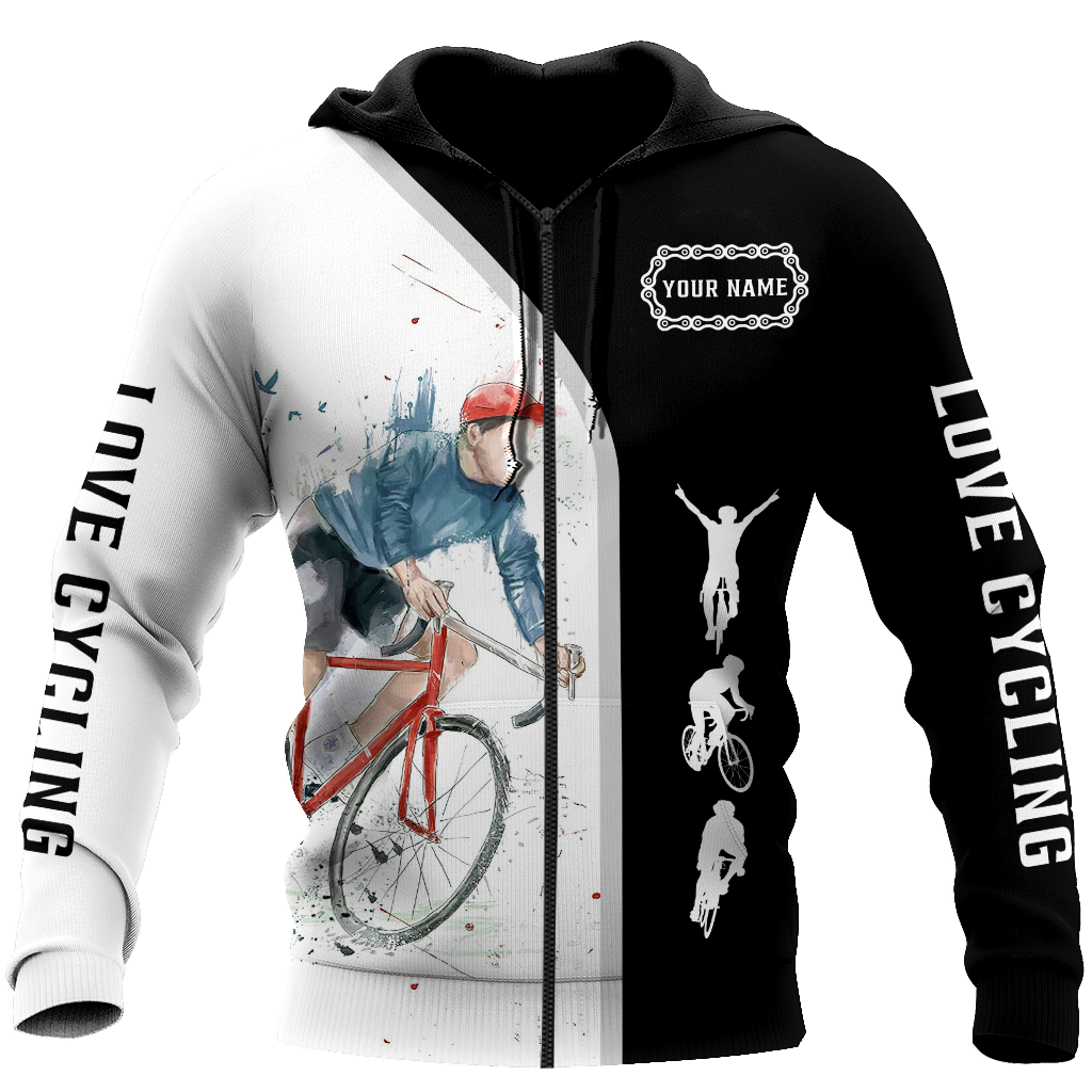Customize Name Cycling Hoodie For Men And Women MH04032104
