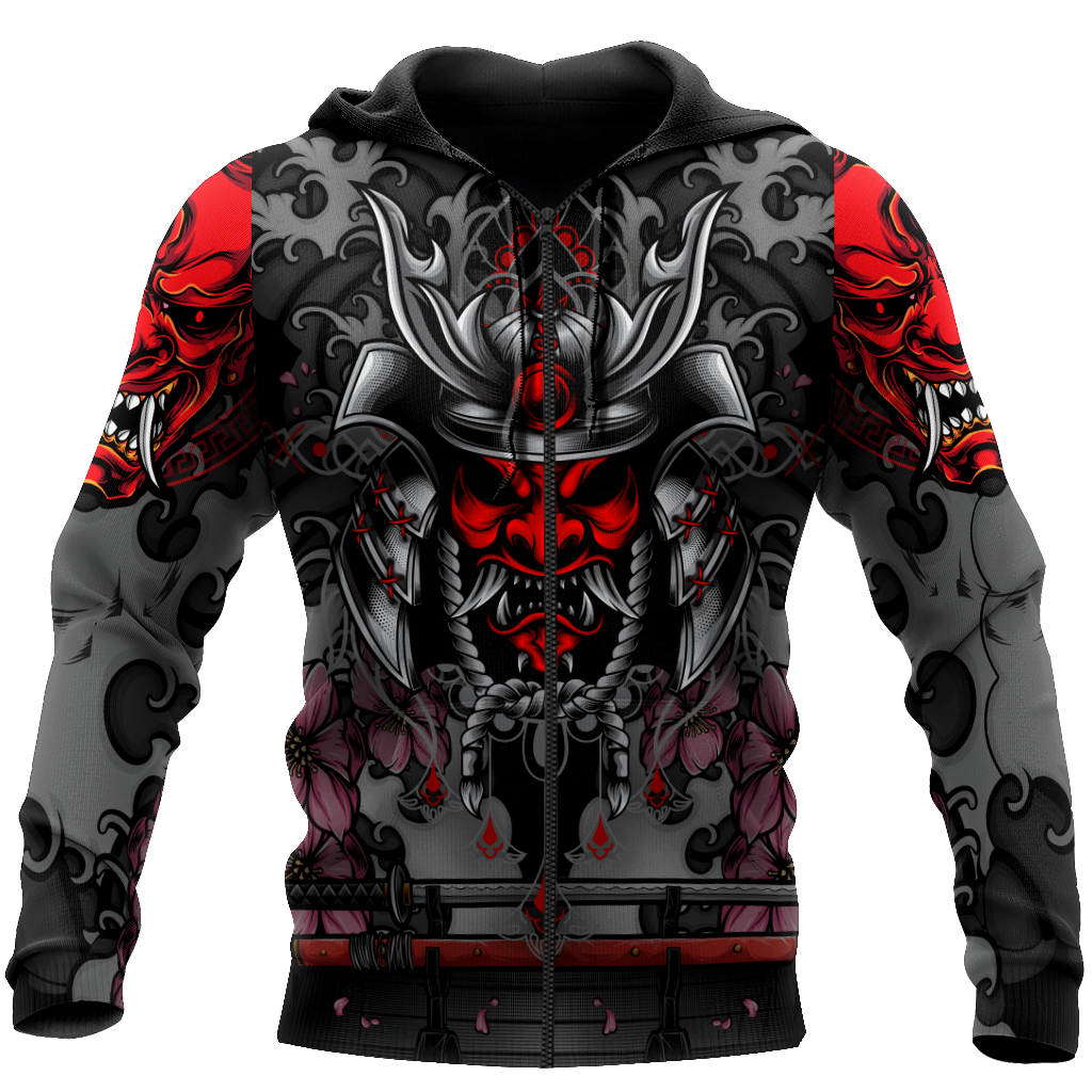 Premium Unisex 3D Printed Samurai Shirts MEI