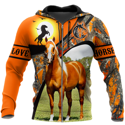 Love Horse 3D All Over Printed Unisex Shirts DD26112008CL