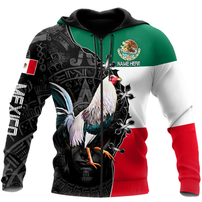 Personalized Mexican Rooster 3D Printed Unisex Shirts TNA08052103VH