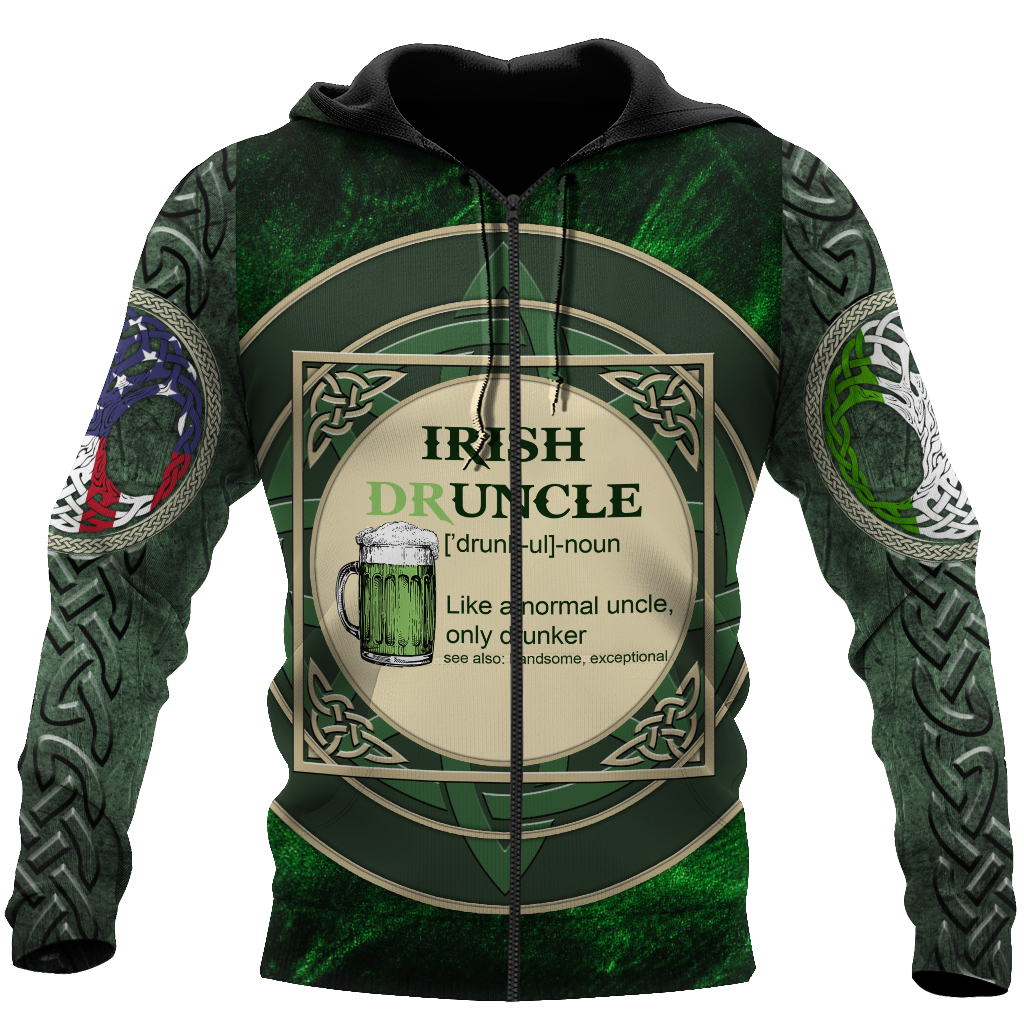 Irish Saint Patrick Day 3D All Over Printed Unisex Shirt