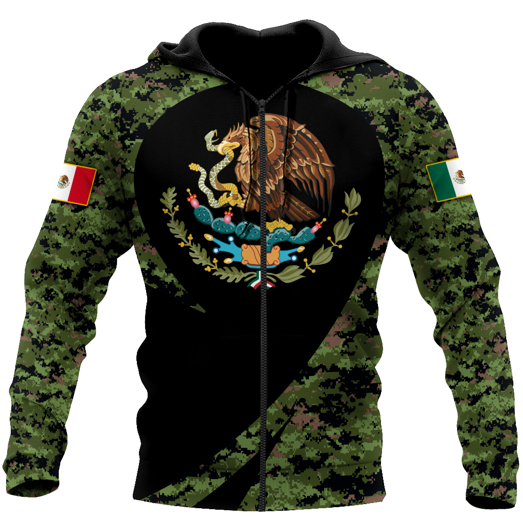 Mexico 3D All Over Printed Hoodie