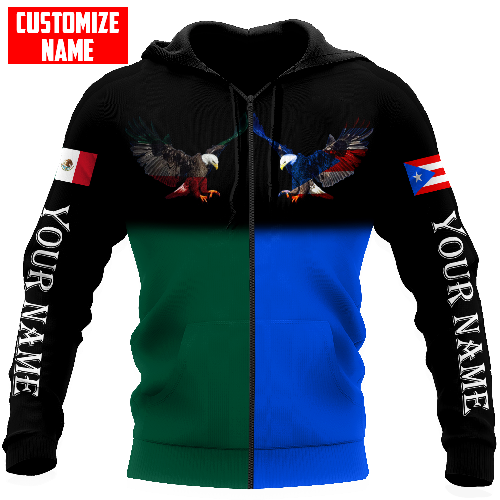 Persionalized Mexico 3D All Over Printed Unisex Shirts DQB23062103