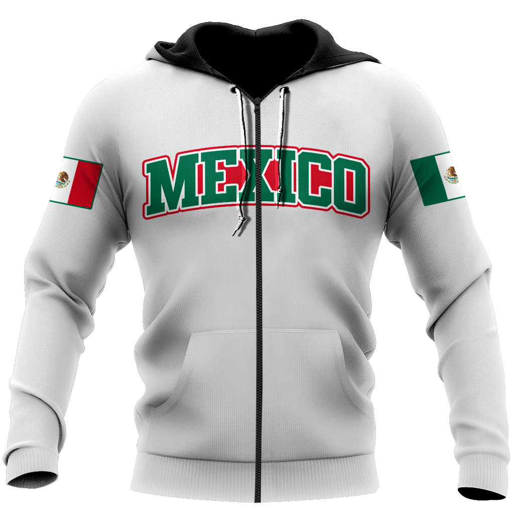 Persionalized name Mexico 3D All Over Printed Unisex Hoodie