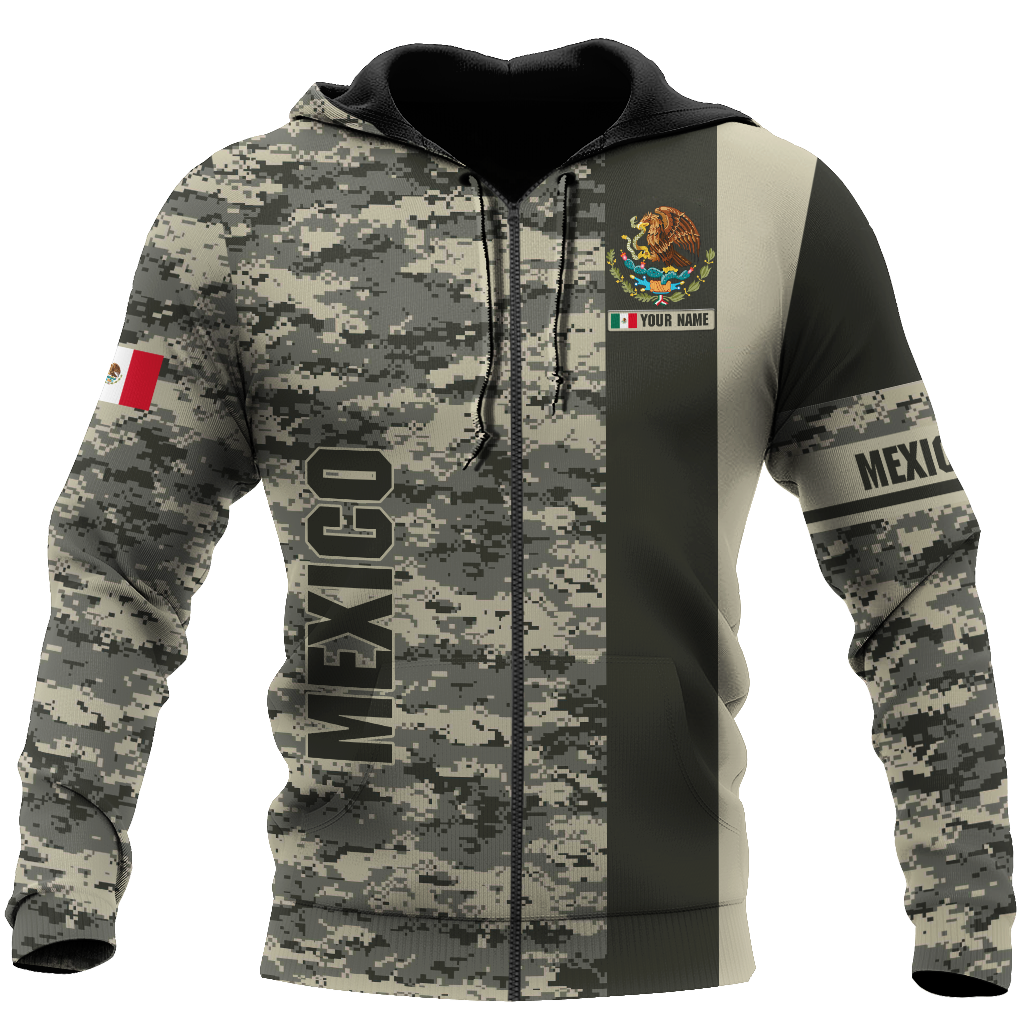 Personalized Mexican 3D All Over Printed Unisex Hoodie