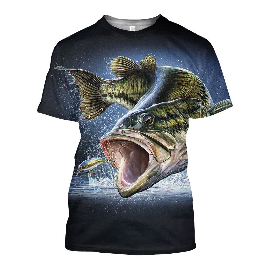 3D All Over Printed I Love Fishing Shirts - Amaze Style™-Apparel