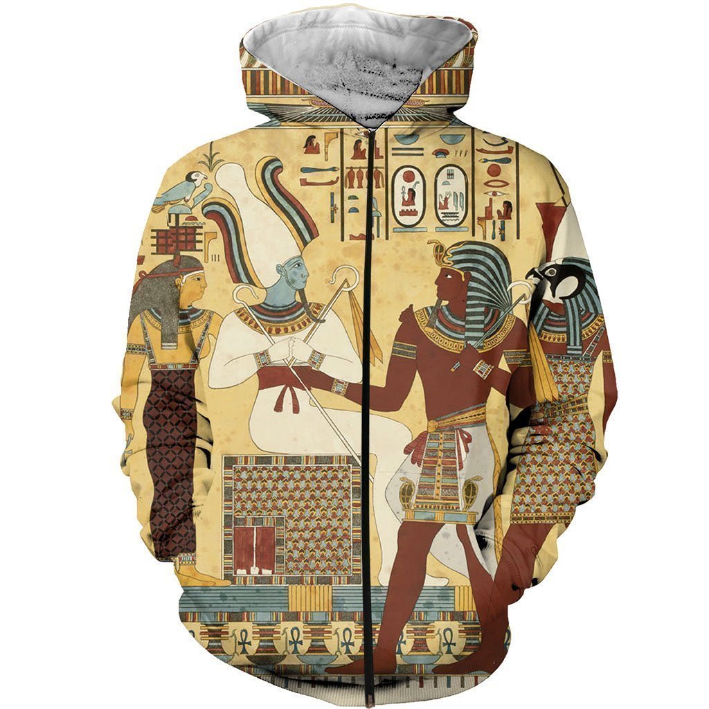 3D All Over Printed Egyptian Shirts and Shorts HP005 - Amaze Style™-Apparel