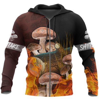 Beautiful Shiitake mushrooms 3D all over printing shirts for men and women TR0405201 - Amaze Style™-Apparel