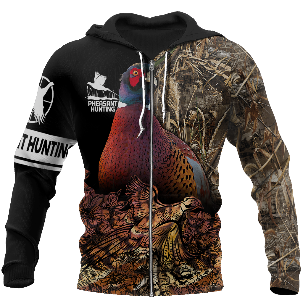 Pheasant Hunting 3D All Over Printed Shirts For Men And Women MP938 - Amaze Style™-Apparel