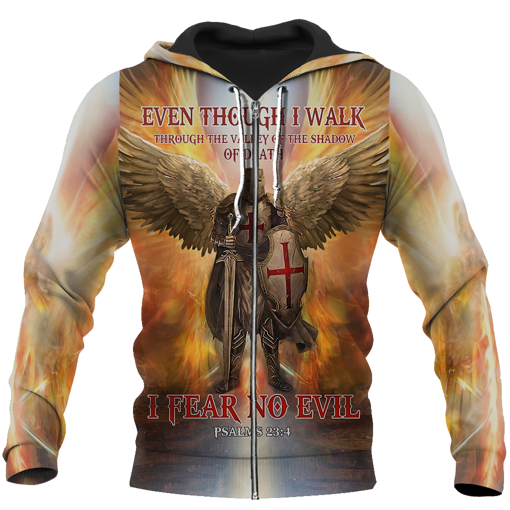 KNIGHT TEMPLAR 3D ALL OVER PRINTED SHIRTS MP930-Apparel-MP-Zip-up Hoodie-S-Vibe Cosy™
