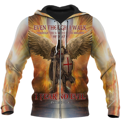 KNIGHT TEMPLAR 3D ALL OVER PRINTED SHIRTS MP930-Apparel-MP-Zip-up Hoodie-S-Vibe Cosy™