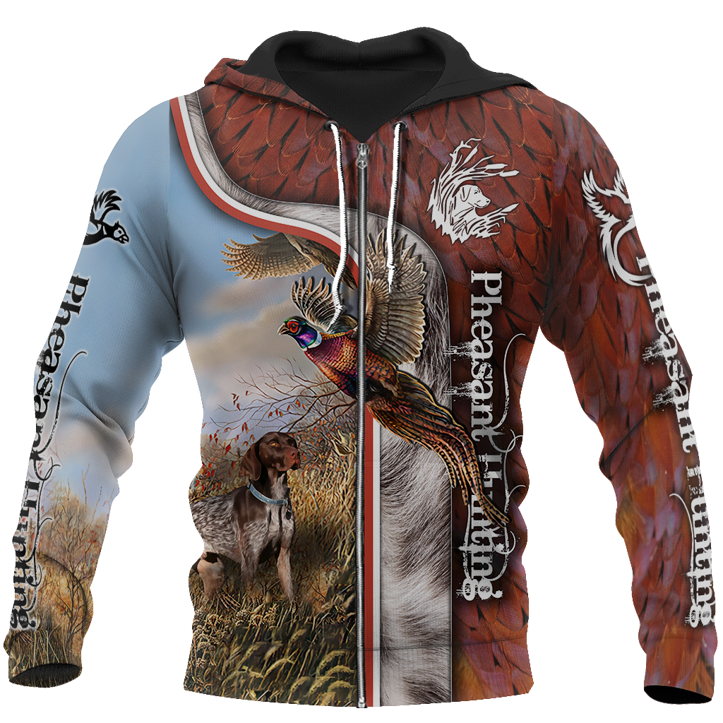 Pheasant Hunting 3D All Over Printed Shirts For Men And Women JJ100101 - Amaze Style™-Apparel
