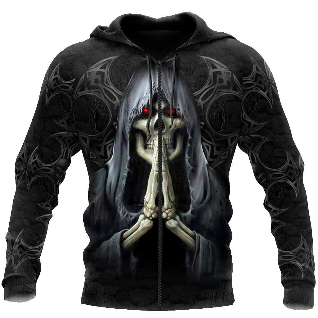 October Guy Skull 3D All Over Printed Shirts JJW28102004