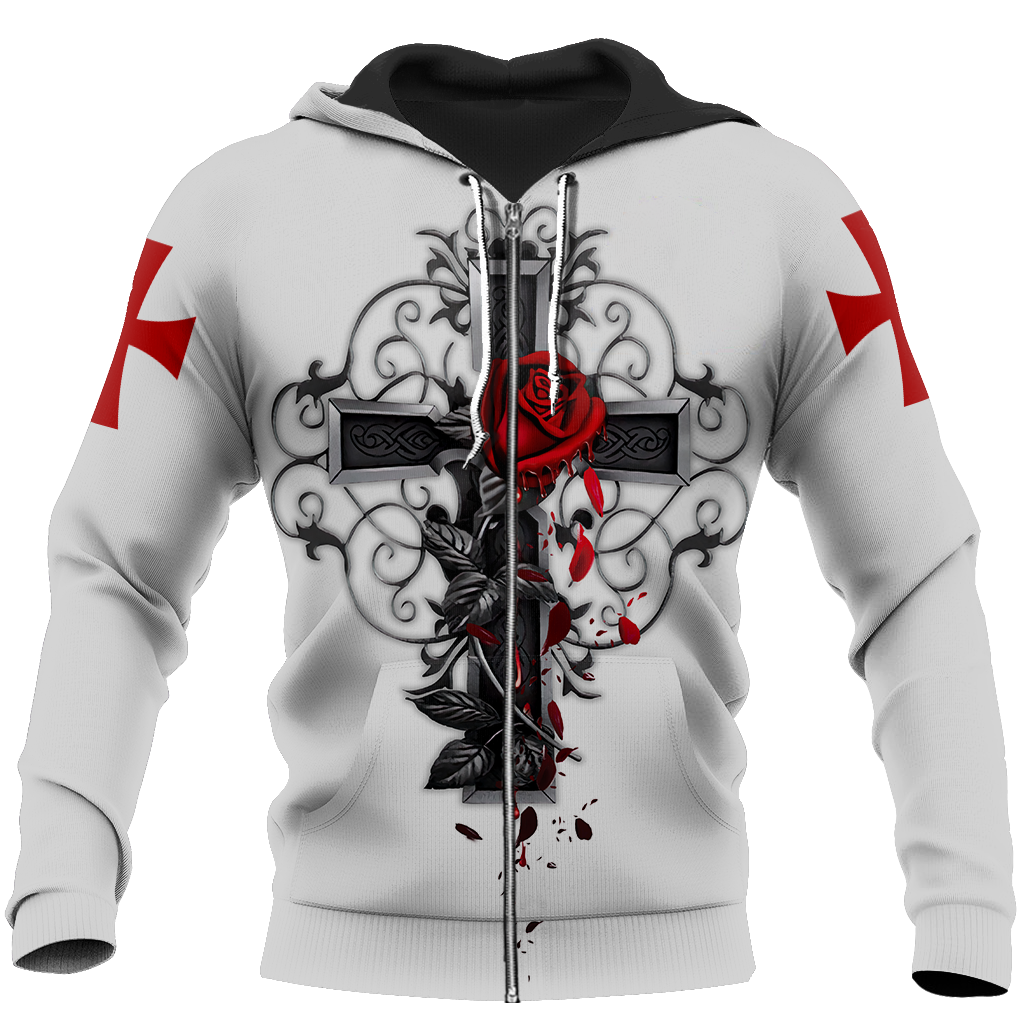 Knight God Jesus 3D All Over Printed Shirt Hoodie For Men And Women JJ250301 - Amaze Style™-Apparel