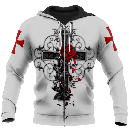 Knight God Jesus 3D All Over Printed Shirt Hoodie For Men And Women JJ250301 - Amaze Style™-Apparel