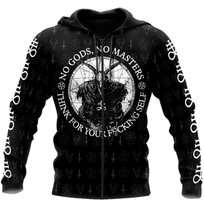 Satanic Tribal 3D All Over Printed Hoodie Shirts For Men And Women JJ23052002 - Amaze Style™-Apparel