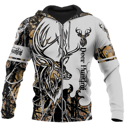 DEER HUNTING OUTSHINE CAMO 3D ALL OVER PRINTED SHIRTS FOR MEN AND WOMEN JJ051205 PL - Amaze Style™-Apparel