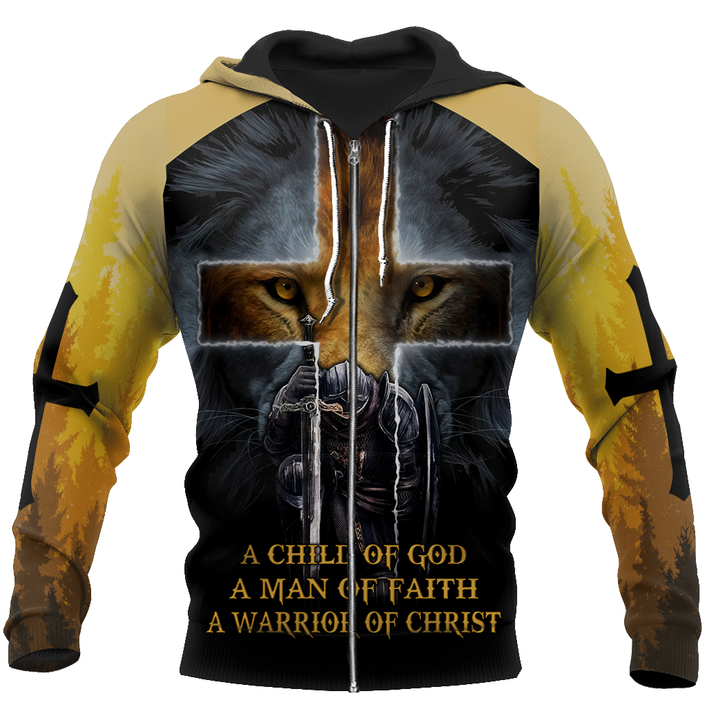 Knight God Jesus 3D All Over Printed Shirt Hoodie For Men And Women JJ240302 - Amaze Style™-Apparel