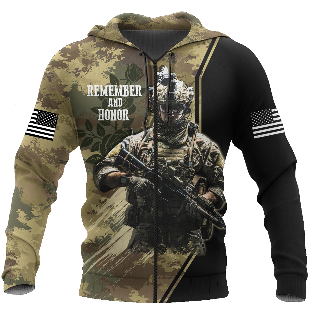 Memorial day Remember and honor the heroes 3D over printed shirts TR220401 - Amaze Style™-Apparel