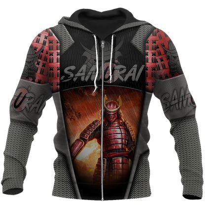 Samurai 3D All Over Printed Shirts JJ301201 - Amaze Style™-Apparel