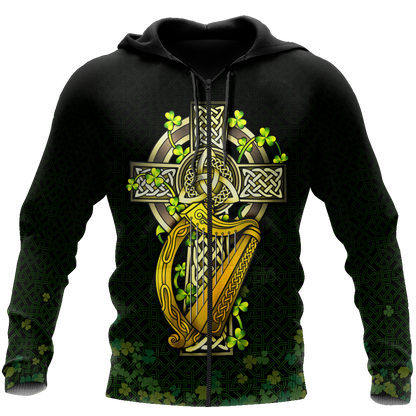 Premium 3D Printed Irish Cross Shirts MEI