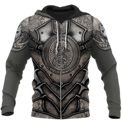 Fenrir Wolf Viking Custom Name - Amaze Style™-Apparel