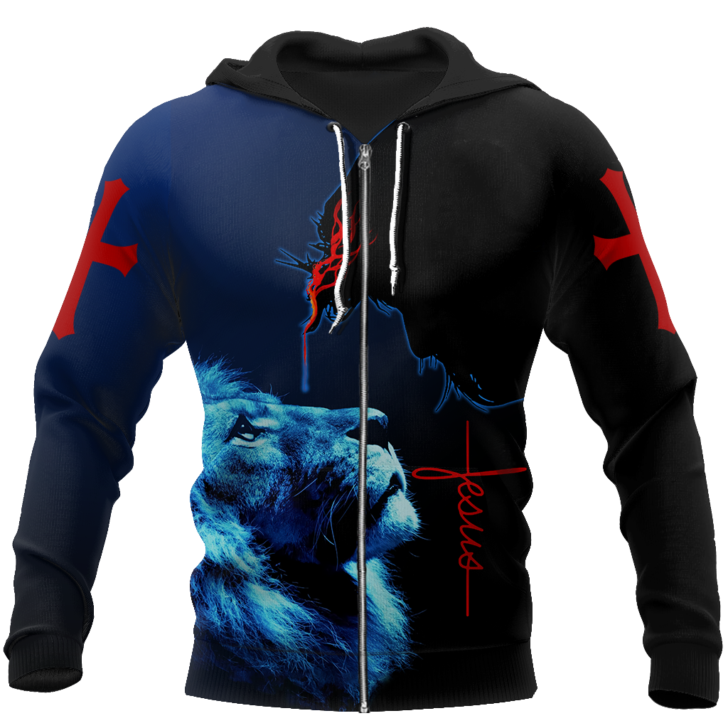 God and Lion - Christian - 3D All Over Printed Style for Men and Women