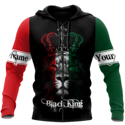 African American Persionalized Your Name 3D All Over Printed Shirts JJ27052102 KT
