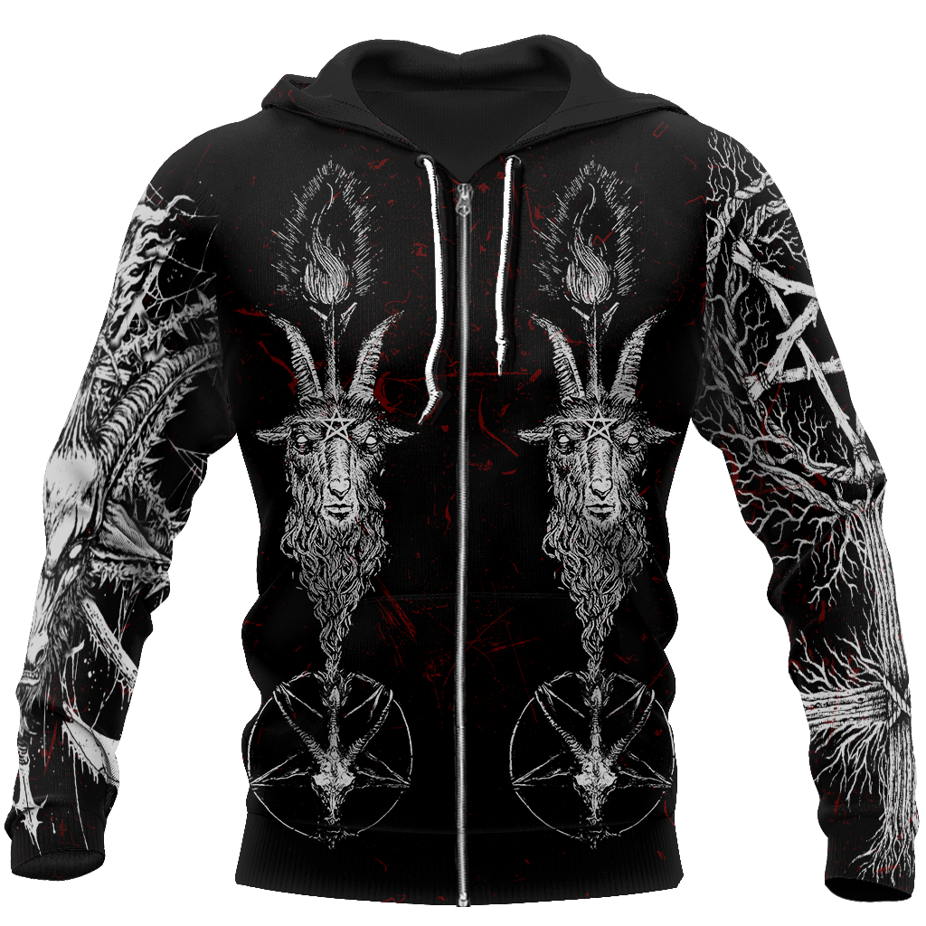 Satanic 3D All Over Printed Hoodie MP851 - Amaze Style™-Apparel
